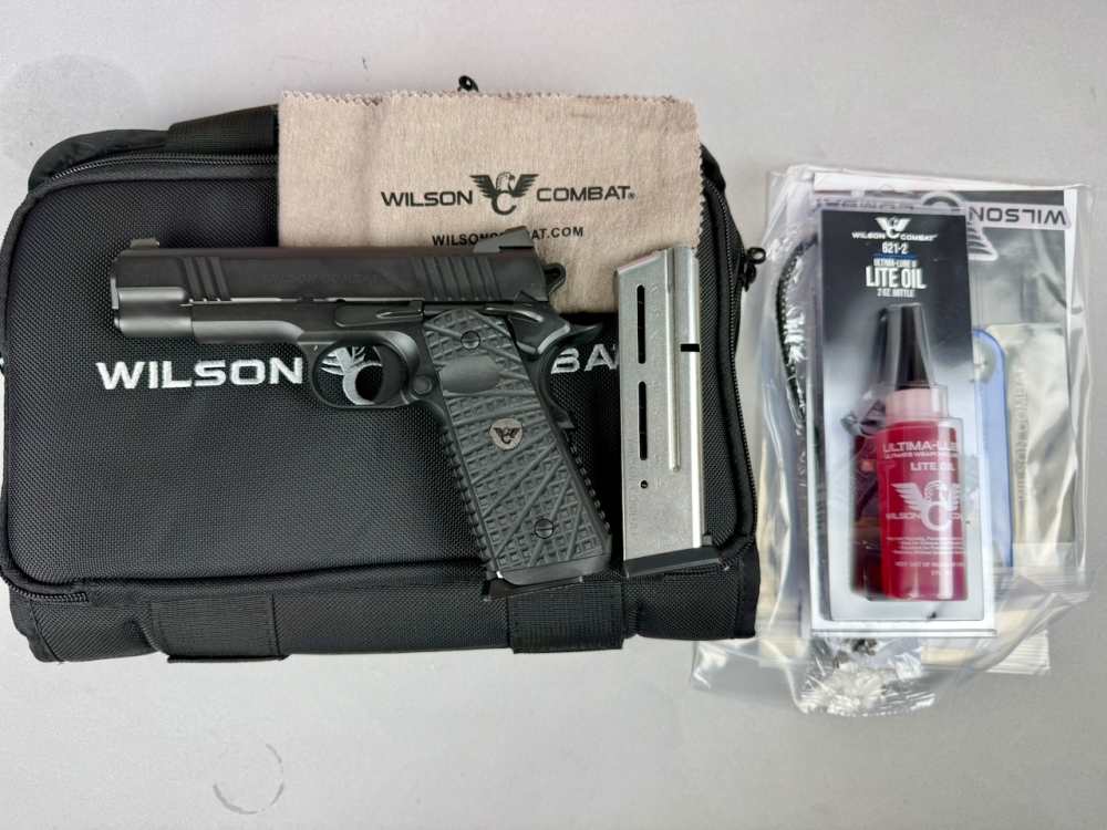 Wilson Combat eXperior 1911 Lightweight Commander Black Edition 9mm - NEW-img-11