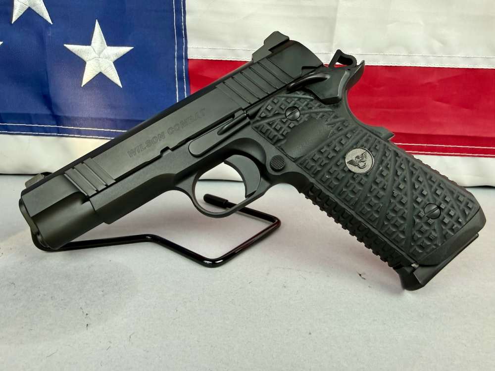 Wilson Combat eXperior 1911 Lightweight Commander Black Edition 9mm - NEW-img-0