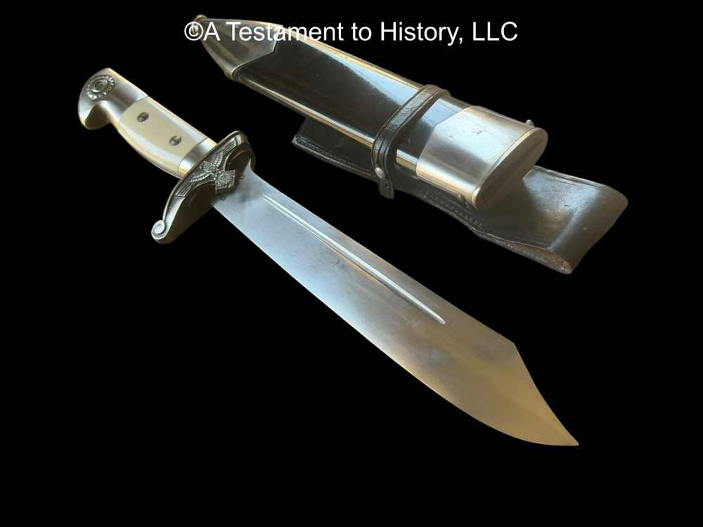 WWII GERMAN- TENO ENLISTED MANS HEWER DAGGER- ORIGINAL VERY GOOD WW2 -img-11