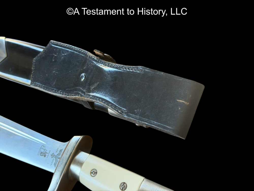 WWII GERMAN- TENO ENLISTED MANS HEWER DAGGER- ORIGINAL VERY GOOD WW2 -img-13