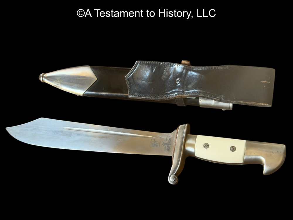 WWII GERMAN- TENO ENLISTED MANS HEWER DAGGER- ORIGINAL VERY GOOD WW2 -img-32