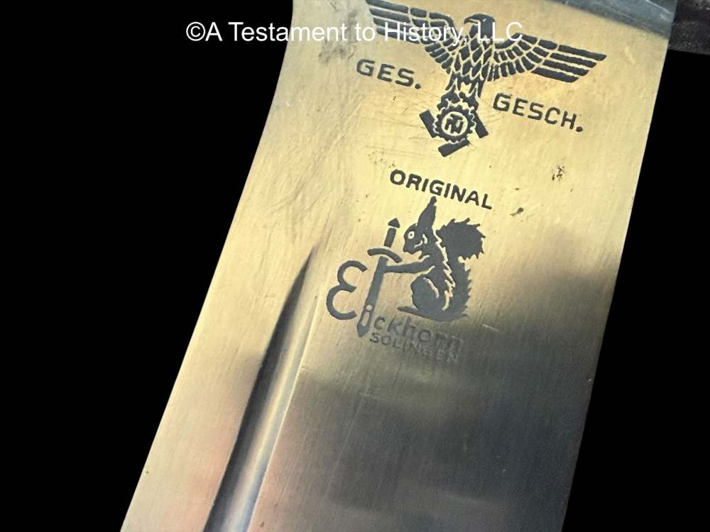 WWII GERMAN- TENO ENLISTED MANS HEWER DAGGER- ORIGINAL VERY GOOD WW2 -img-24