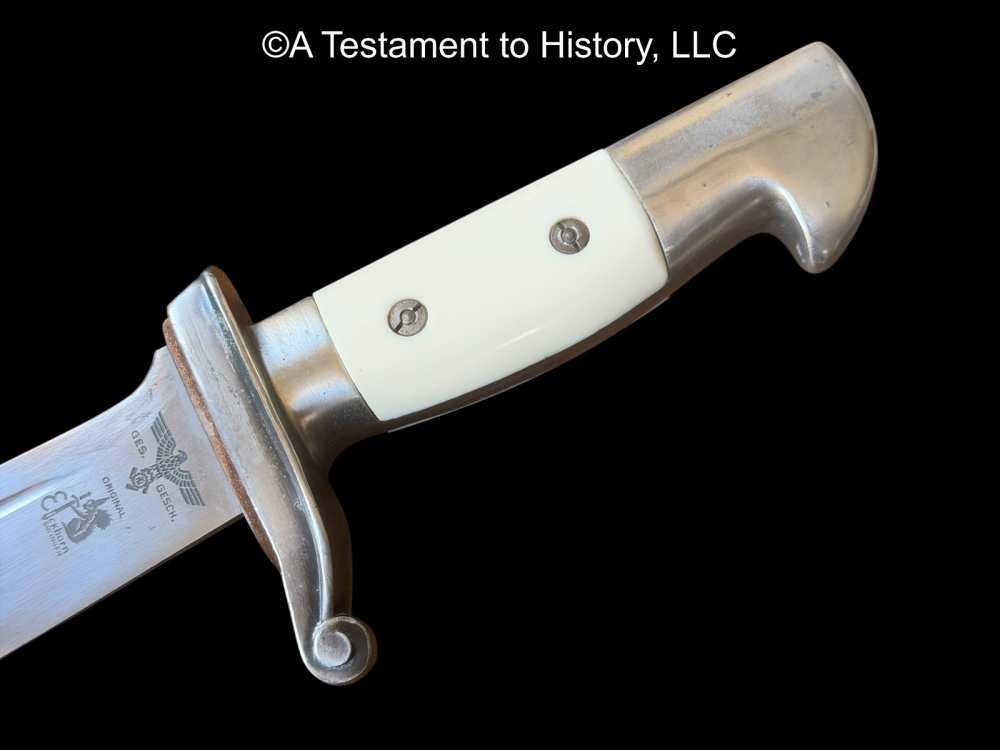 WWII GERMAN- TENO ENLISTED MANS HEWER DAGGER- ORIGINAL VERY GOOD WW2 -img-26