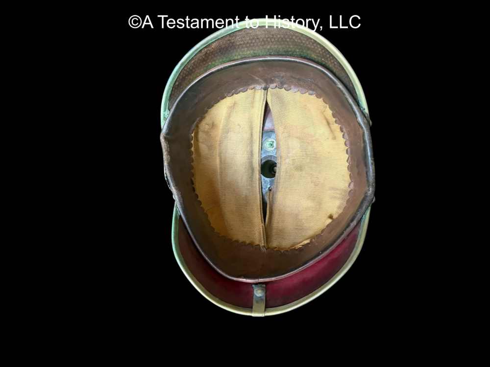 WWI GERMAN- BORDER LAND CUSTOMS OFFICERS PICKELHAUBE HELMET- WW1 ORIGINAL-img-10