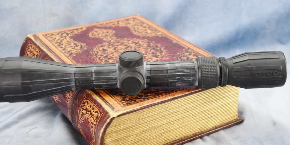 Vintage Tasco 3-9x40 rubber-armored scope for Colt A2 Delta HBAR Waterproof-img-1