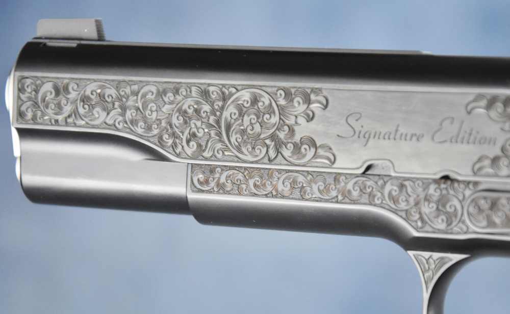 Ed Brown RARER BLUED Signature Edition FactoENGRAVED 1911 .45 5" Government-img-33