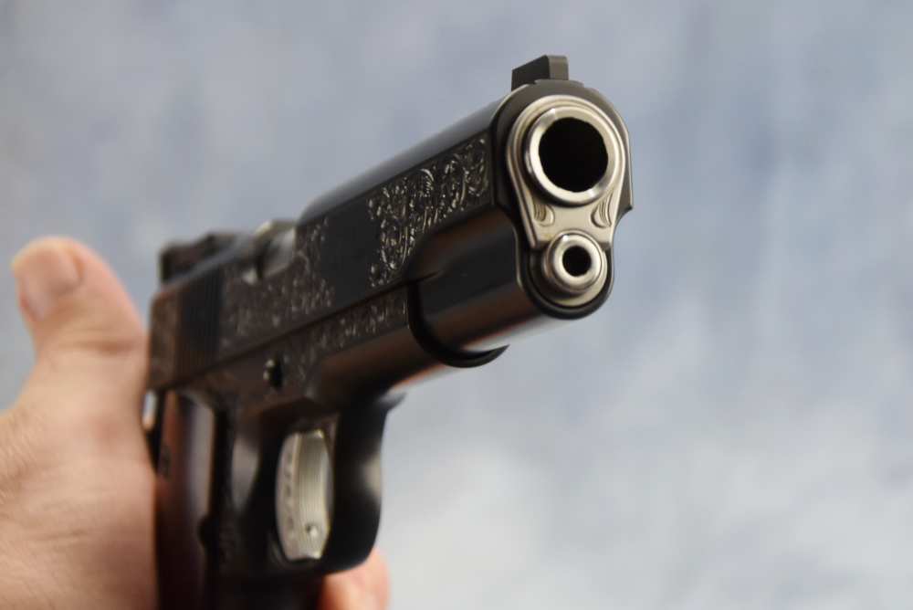 Ed Brown RARER BLUED Signature Edition FactoENGRAVED 1911 .45 5" Government-img-21