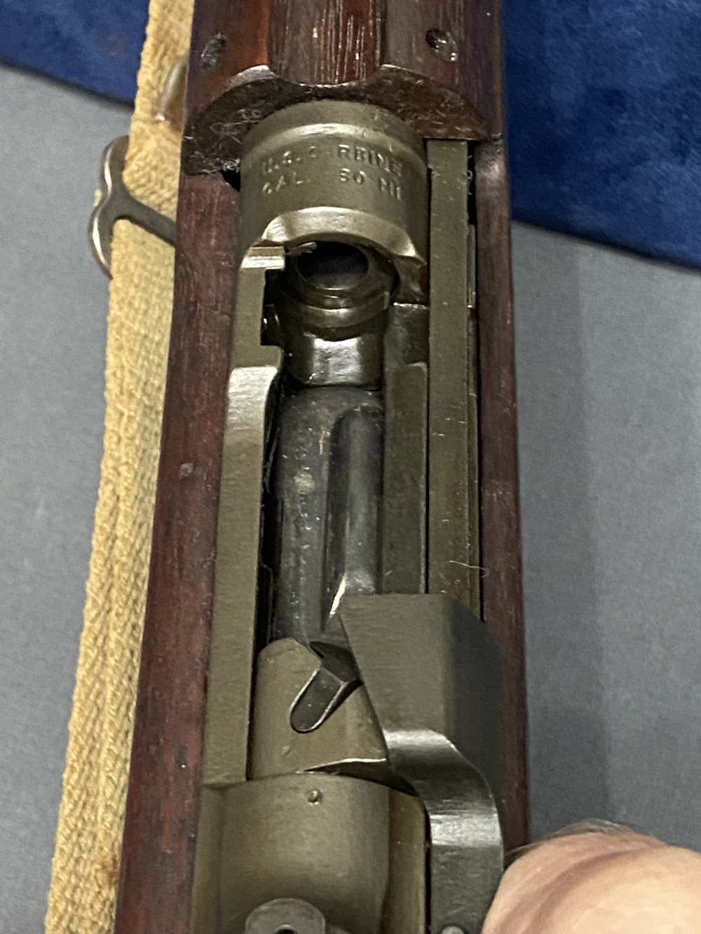 WW2 M1 Carbine USGI Inland Division 1943 Original Sight Configuration -img-21
