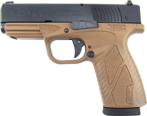 Bersa BP CC 9MM FS 8 Shot Matte W/FDE-img-1