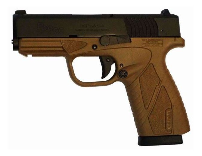 Bersa BP CC 9MM FS 8 Shot Matte W/FDE-img-0