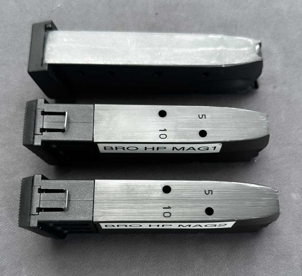 Browning Hi Power Silver Chrome Nickel 9mm Pistol, Made in 2001-img-42
