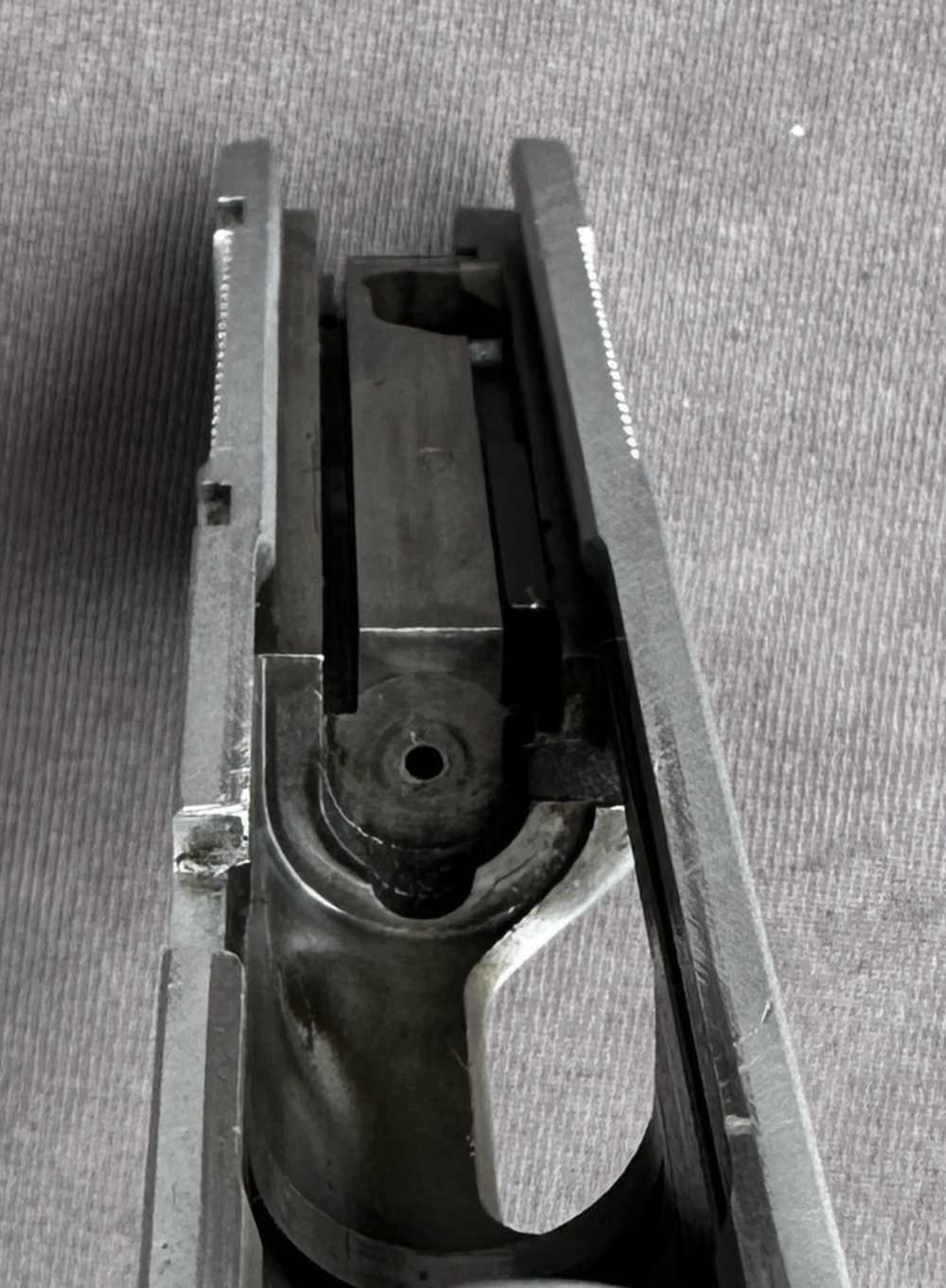 Browning Hi Power Silver Chrome Nickel 9mm Pistol, Made in 2001-img-35