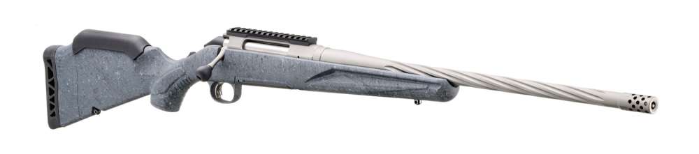 Ruger American Gen 2 - 30-06 - 20" Barrel - 4+1 - Gray Splatter Stock-img-2