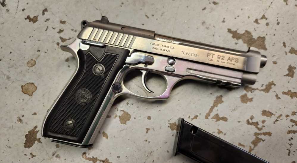 Taurus PT-92 AFS 9mm Pistol (3 Mags)-img-4