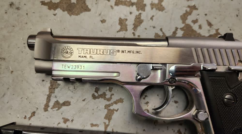 Taurus PT-92 AFS 9mm Pistol (3 Mags)-img-1