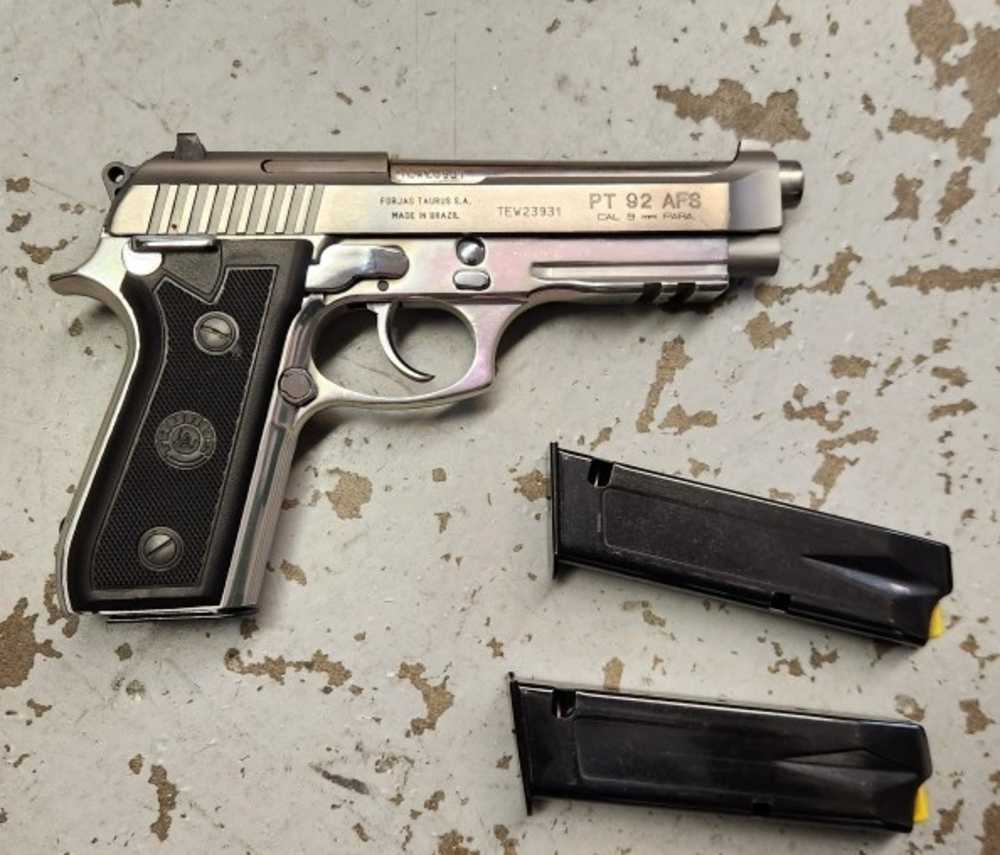 Taurus PT-92 AFS 9mm Pistol (3 Mags)-img-0