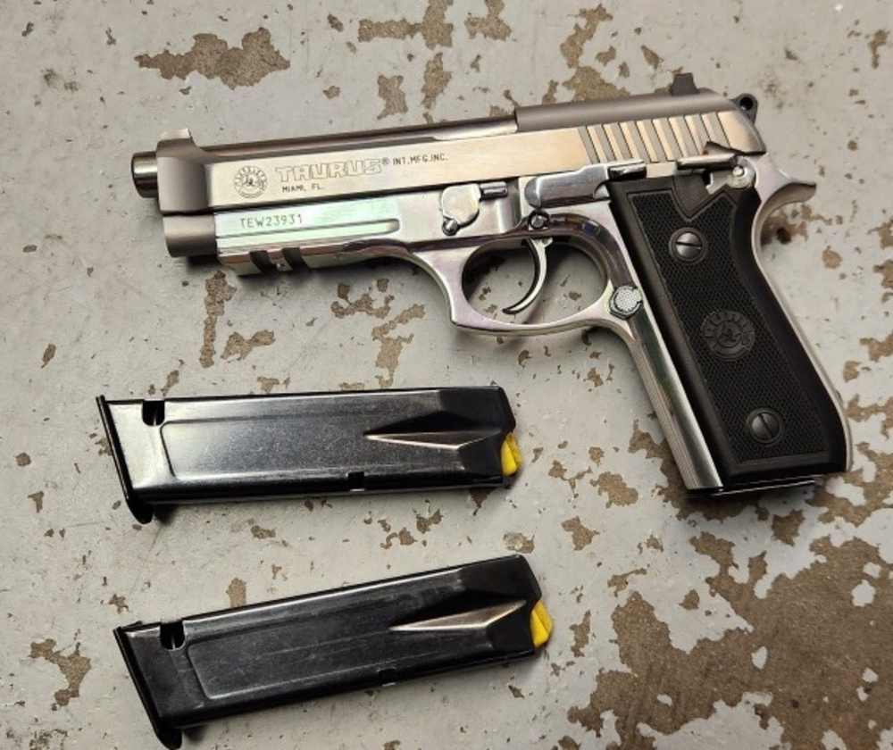 Taurus PT-92 AFS 9mm Pistol (3 Mags)-img-5