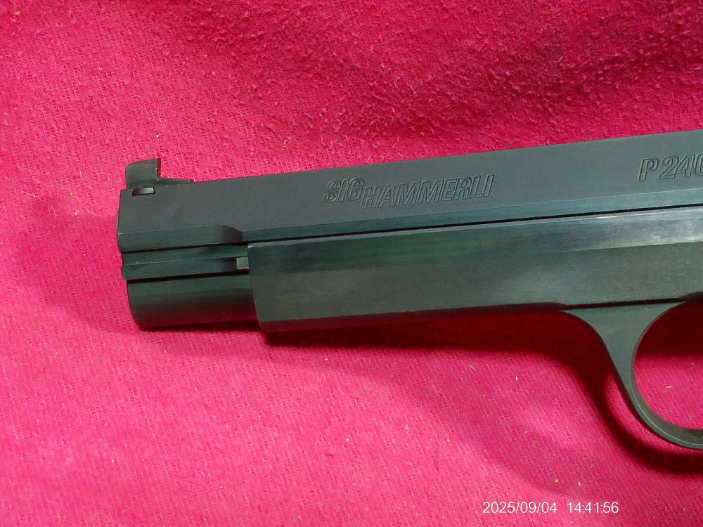 Rare SIG/Hammerli P240 Swiss Target Pistol, Boxed, .38 Special WC,-img-7