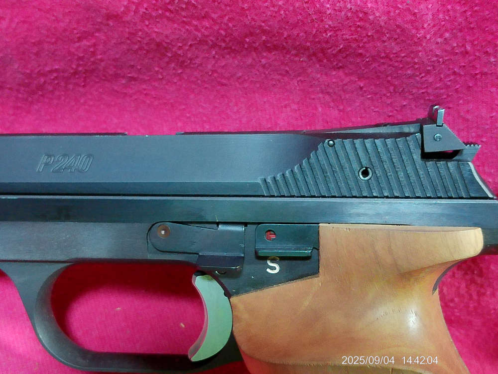 Rare SIG/Hammerli P240 Swiss Target Pistol, Boxed, .38 Special WC,-img-8