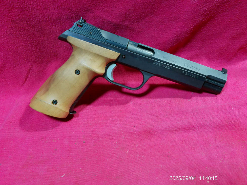 Rare SIG/Hammerli P240 Swiss Target Pistol, Boxed, .38 Special WC,-img-2
