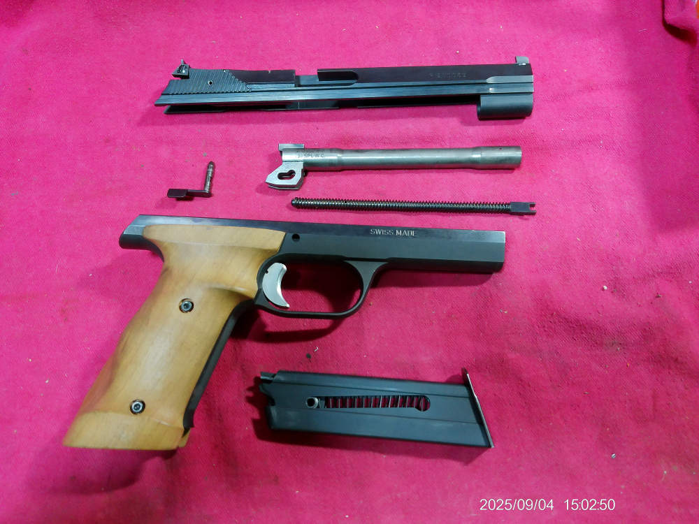 Rare SIG/Hammerli P240 Swiss Target Pistol, Boxed, .38 Special WC,-img-13