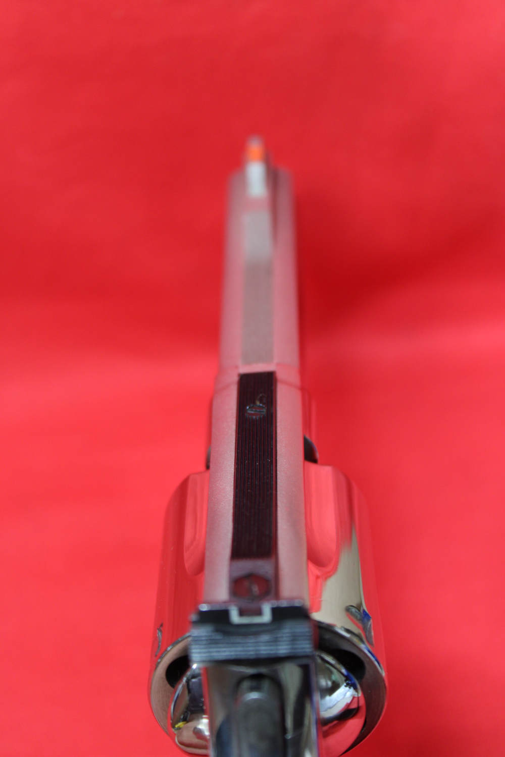 SMITH & WESSON 586 NICKEL GORGEOUS 586-3 COMBAT GRIPS REAL BEAUTY PRE LOCK-img-16