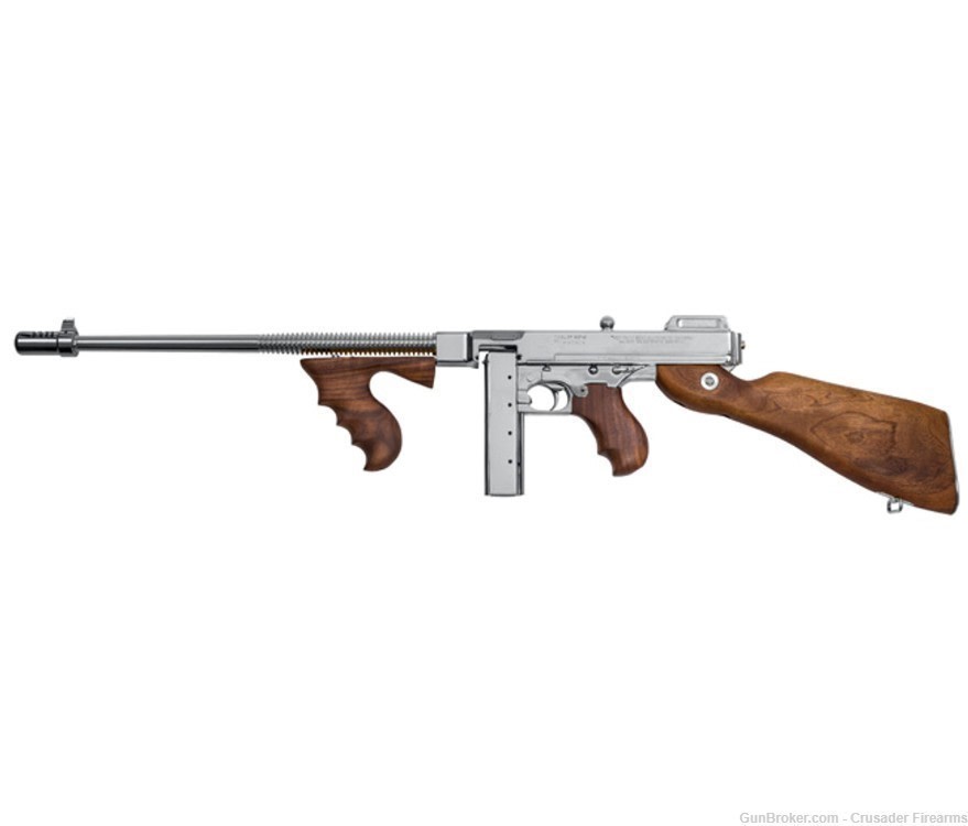 THOMPSON 1927A-1 "DELUXE SEMI-AUTO", HARD CHROME PLATED-img-3