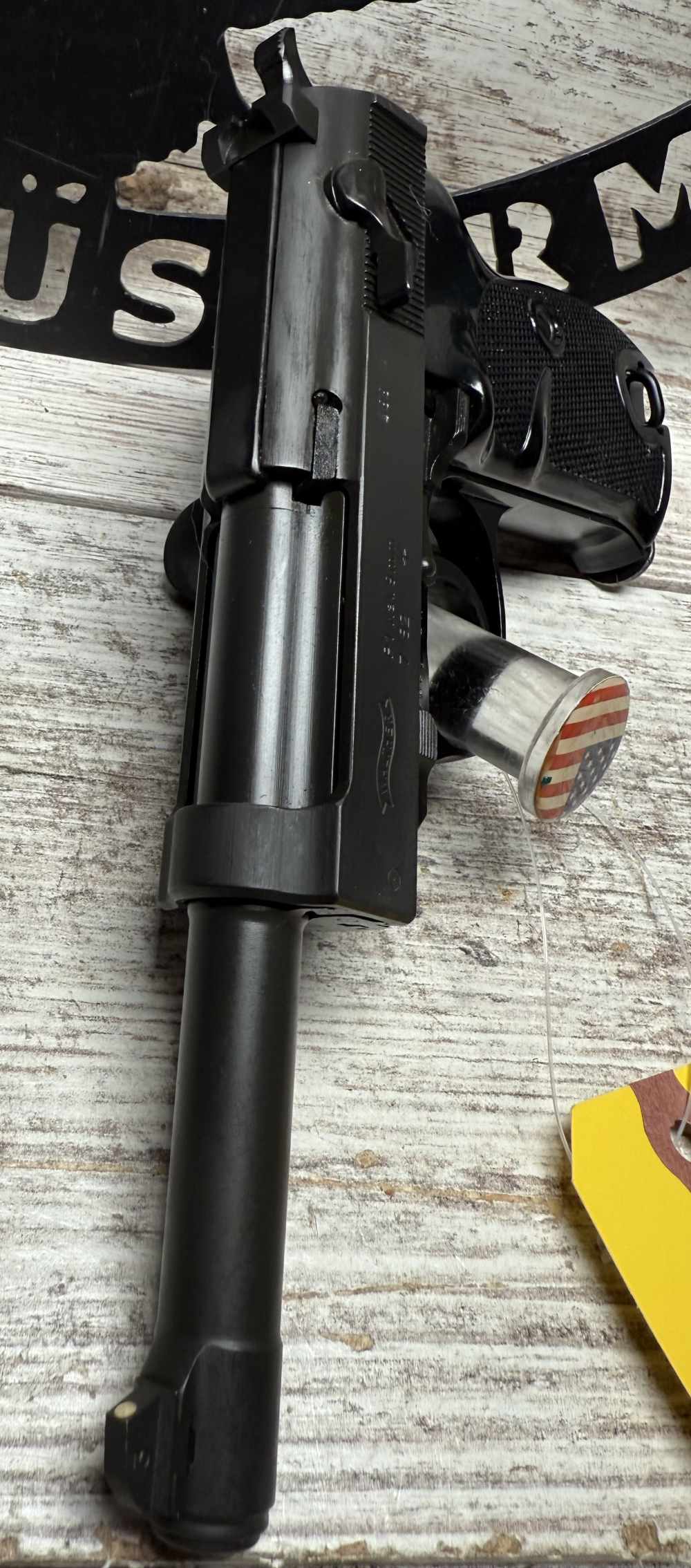 * Walther * P1 Bundeswehr * 9MM Luger * BW Marked * Holster * 2 Mags * -img-4