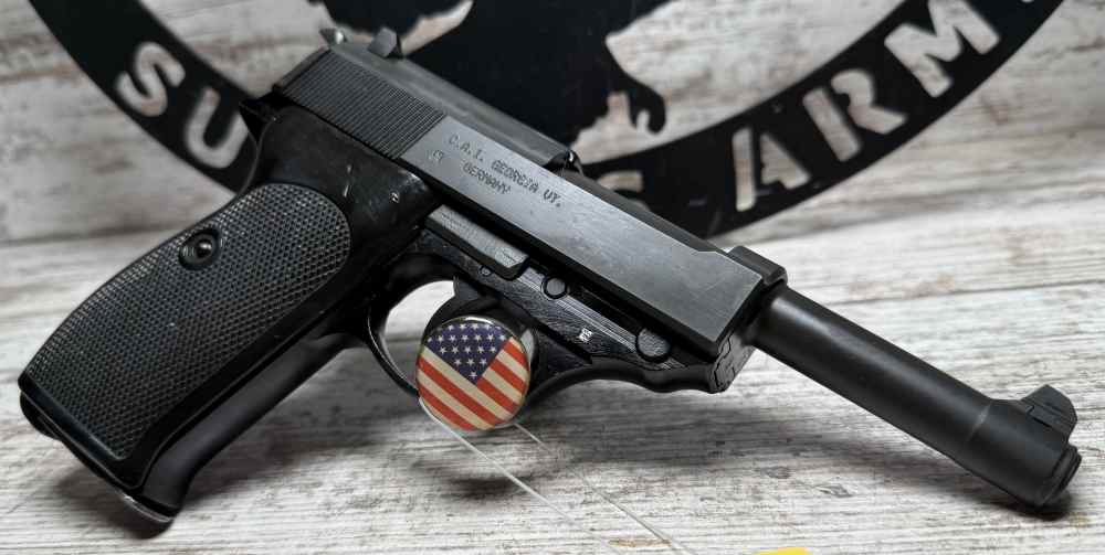 * Walther * P1 Bundeswehr * 9MM Luger * BW Marked * Holster * 2 Mags * -img-1