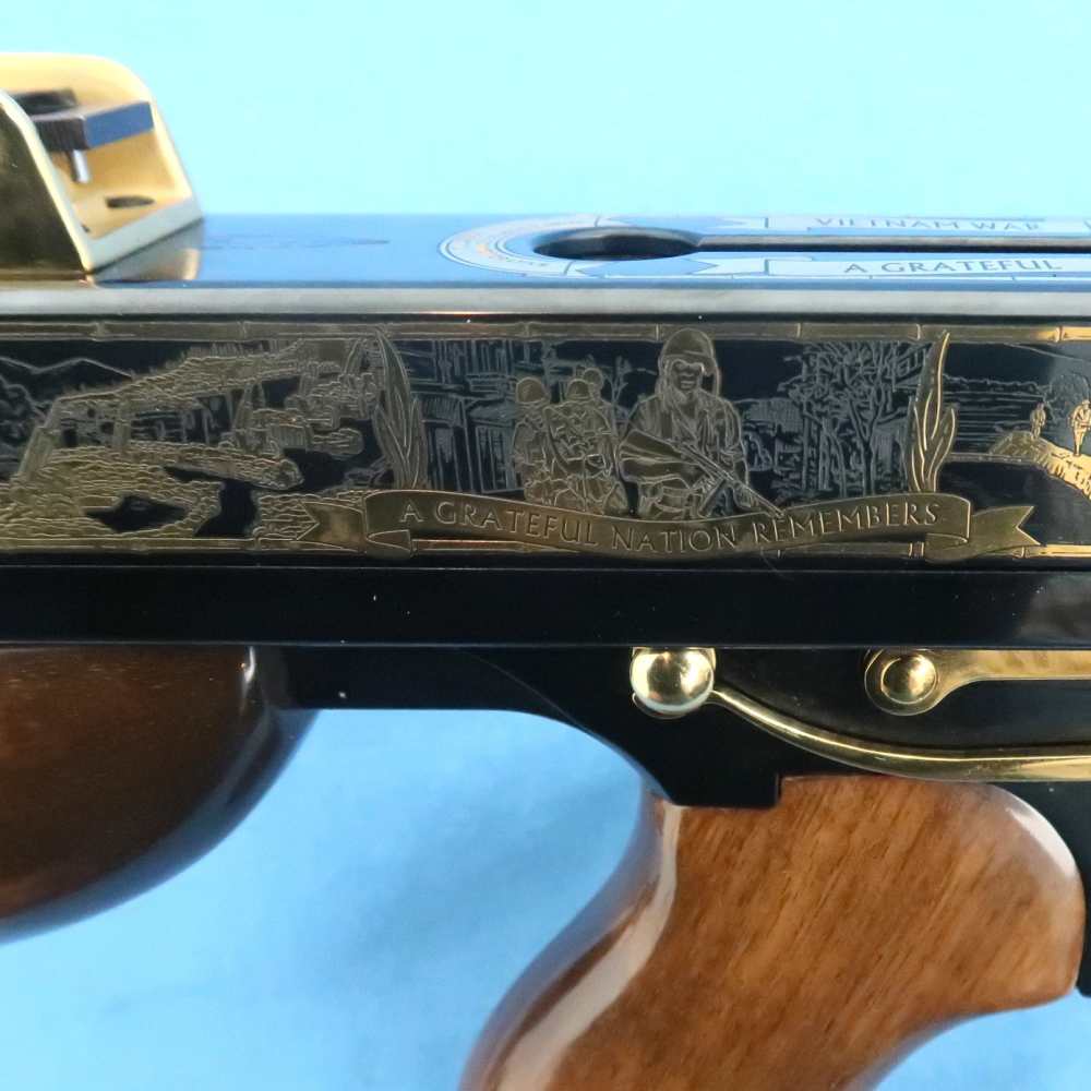 Auto Ordnance Thompson 1927 Vietnam War 50th Annv. Rifle 45 ACP Cased 2016-img-7