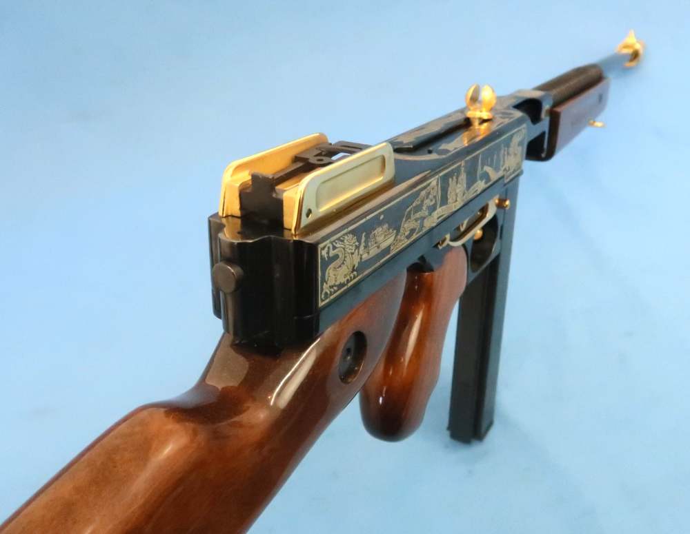 Auto Ordnance Thompson 1927 Vietnam War 50th Annv. Rifle 45 ACP Cased 2016-img-72
