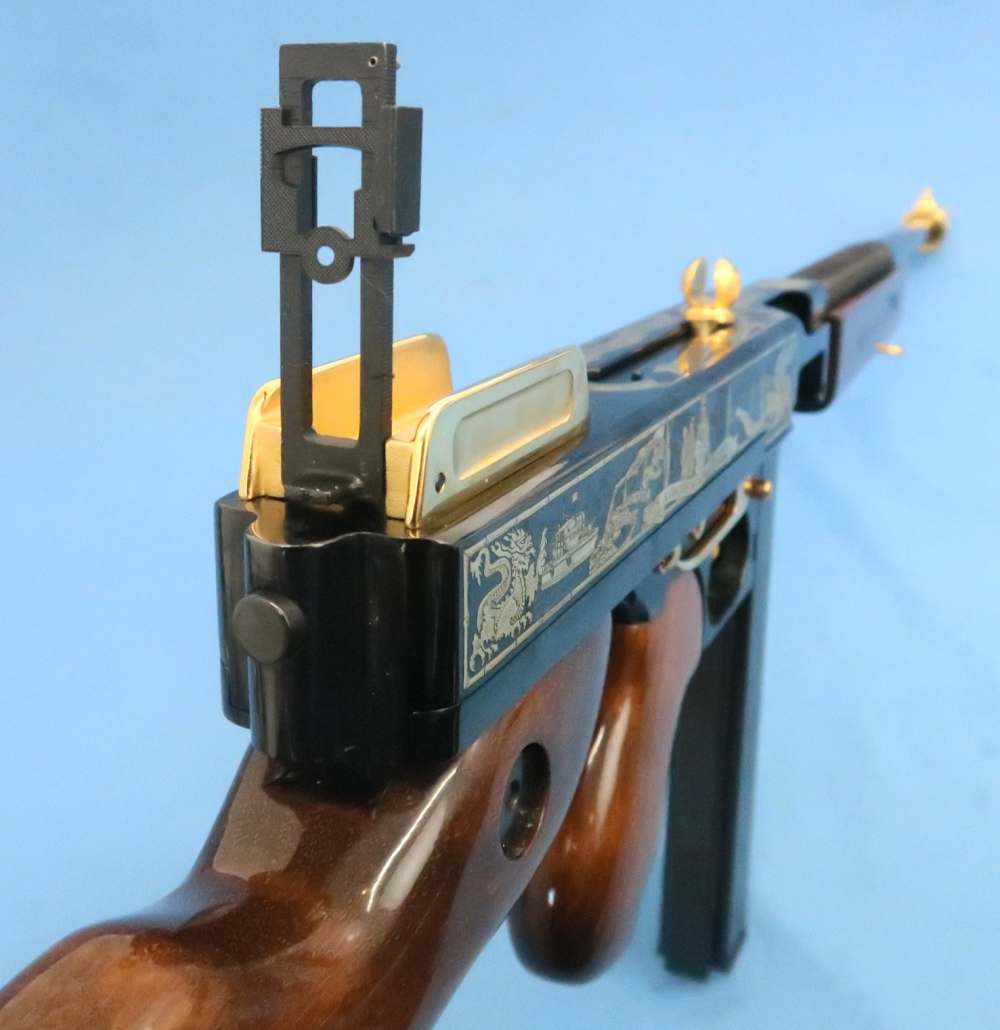 Auto Ordnance Thompson 1927 Vietnam War 50th Annv. Rifle 45 ACP Cased 2016-img-74