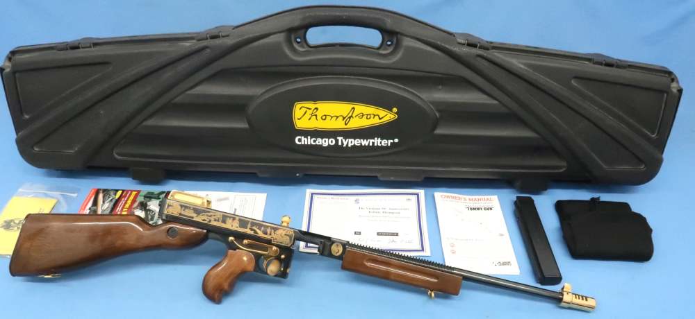 Auto Ordnance Thompson 1927 Vietnam War 50th Annv. Rifle 45 ACP Cased 2016-img-76