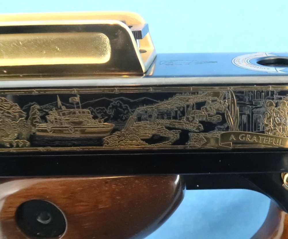 Auto Ordnance Thompson 1927 Vietnam War 50th Annv. Rifle 45 ACP Cased 2016-img-6