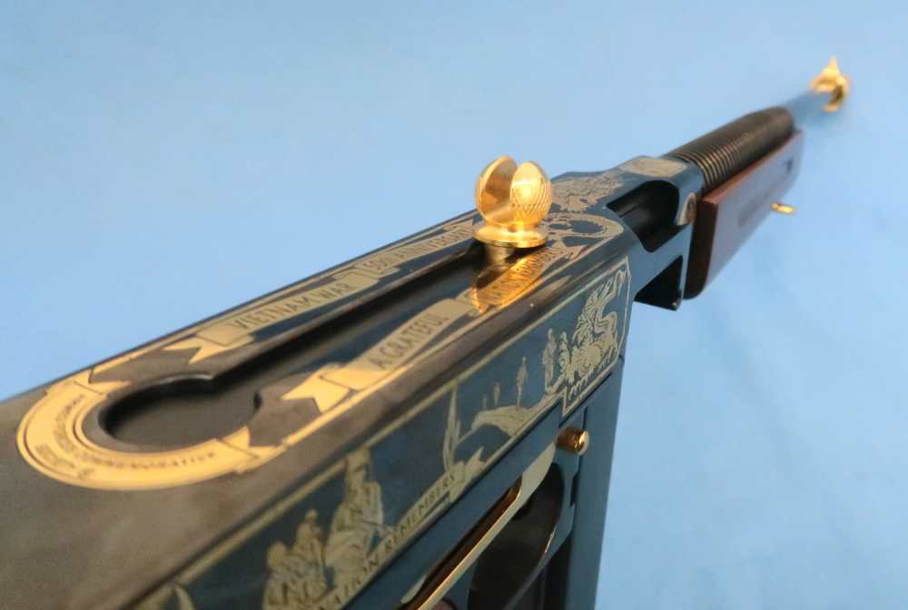 Auto Ordnance Thompson 1927 Vietnam War 50th Annv. Rifle 45 ACP Cased 2016-img-73