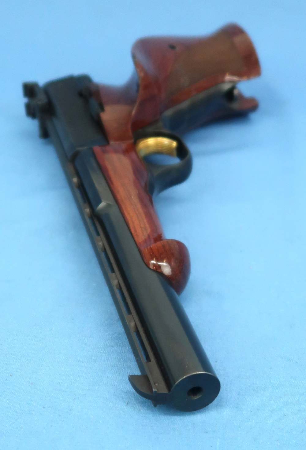 Browning Medalist Belgium 22 LR 6 ¾” Target Grips Cased 1963-img-12