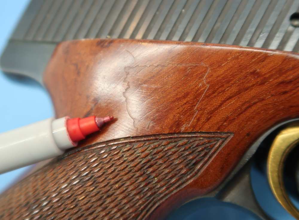 Browning Medalist Belgium 22 LR 6 ¾” Target Grips Cased 1963-img-69