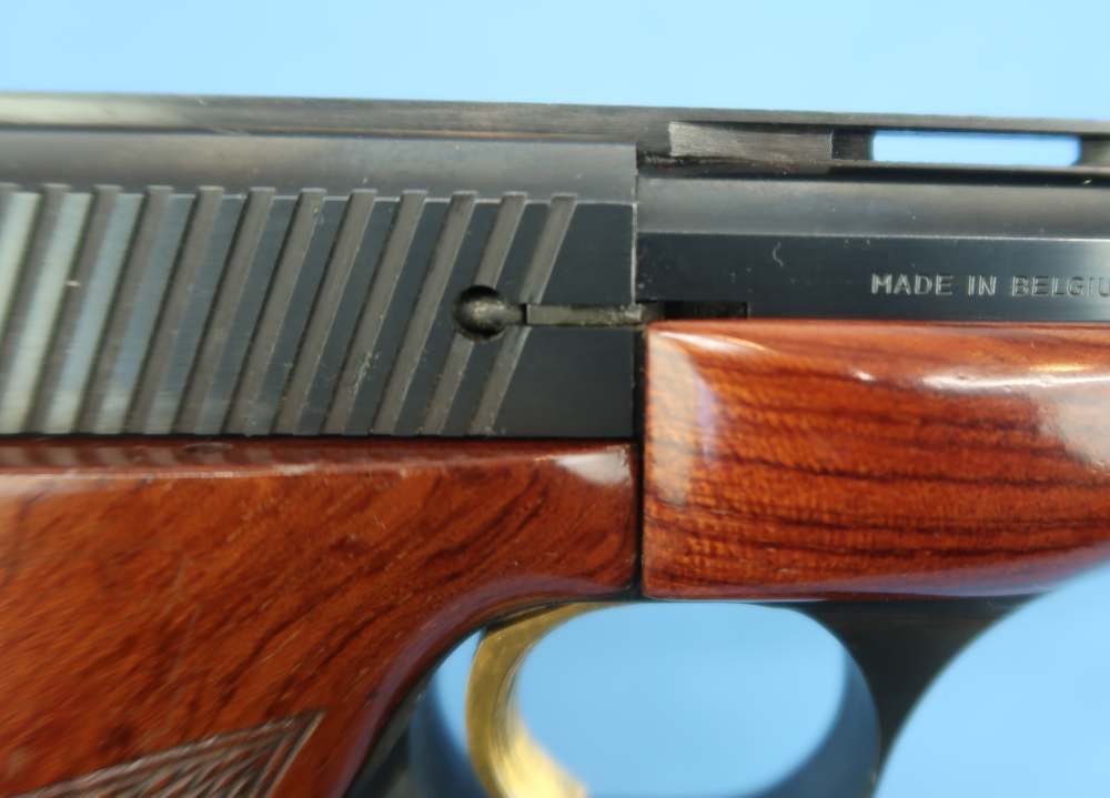 Browning Medalist Belgium 22 LR 6 ¾” Target Grips Cased 1963-img-34