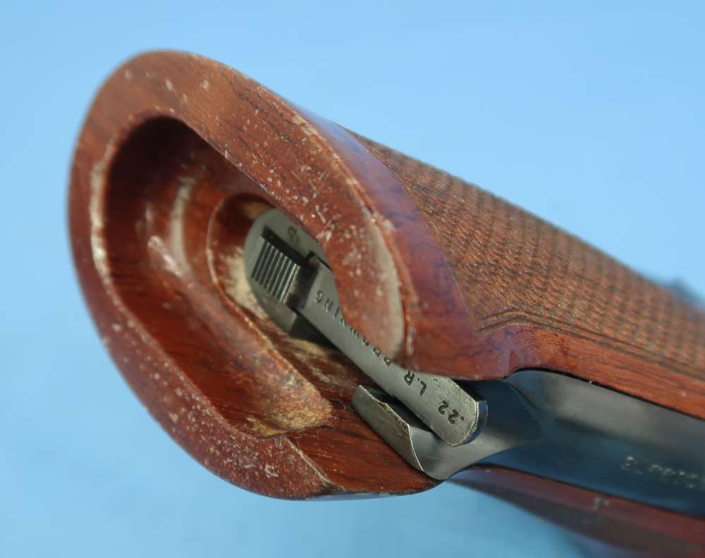 Browning Medalist Belgium 22 LR 6 ¾” Target Grips Cased 1963-img-51