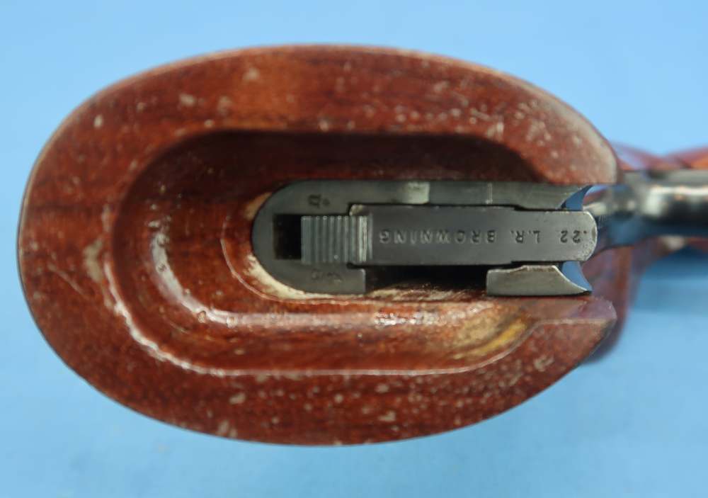 Browning Medalist Belgium 22 LR 6 ¾” Target Grips Cased 1963-img-52