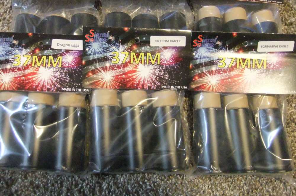27ct 37mm Pyrotechnic Effects Ammo Mega Pack! Reloadable Casings!-img-1