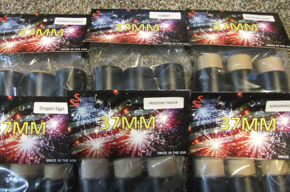27ct 37mm Pyrotechnic Effects Ammo Mega Pack! Reloadable Casings!-img-0