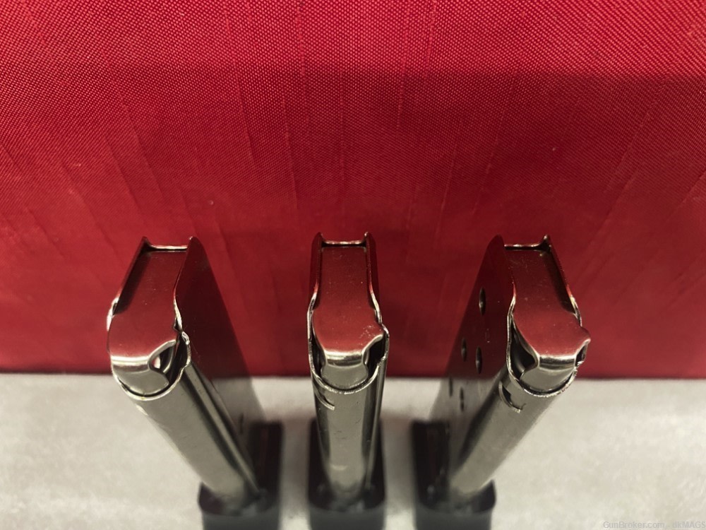 3 Mec-Gar Walther PPK/S .380 ACP 7 Round Nickle Magazines-img-8