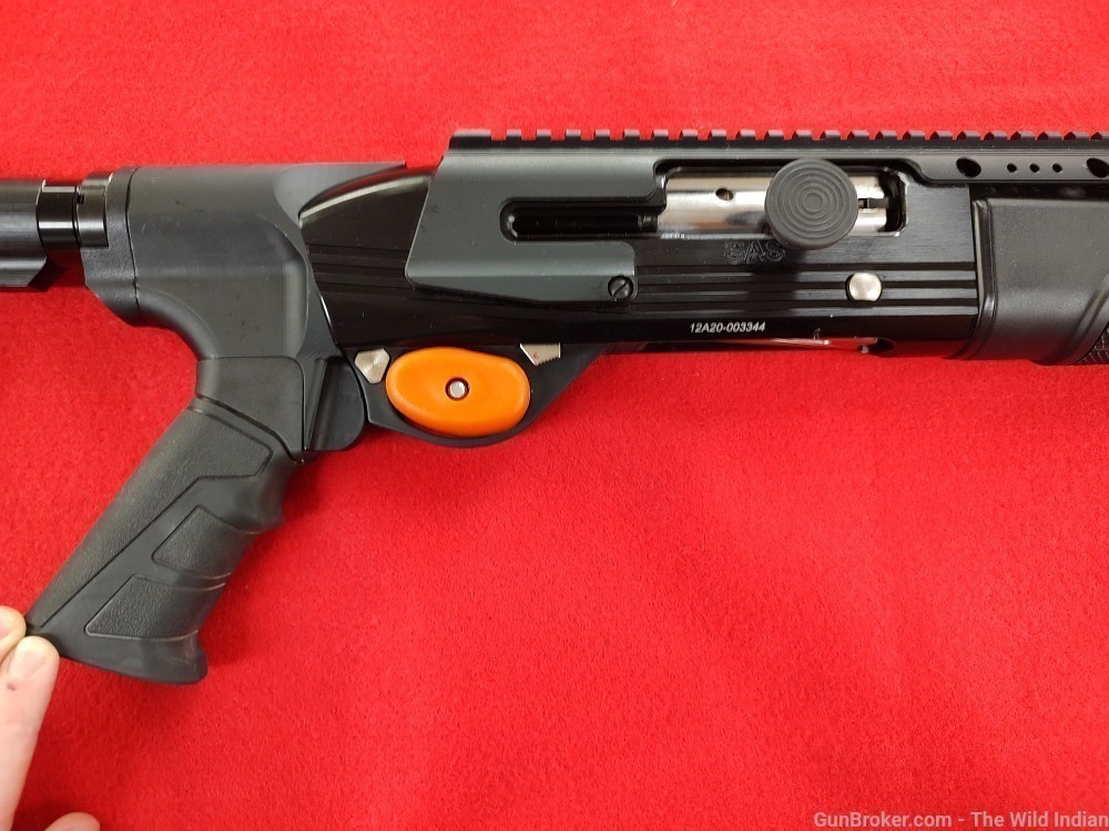 Hatfield Gun Company USA12T SAS 12 Gauge 20" Barrel 3" 4+1, Black, 5 Positi-img-2