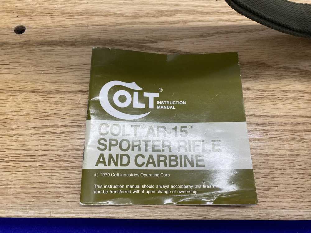 Colt AR-15 SP1 .223 Rem 20" *HIGHLY DESIRABLE PRE-BAN SEMI-AUTO RIFLE*-img-4