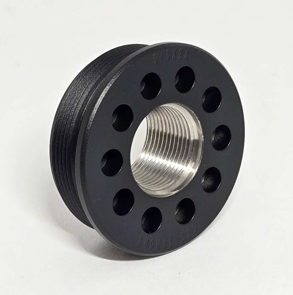Titanium Direct Thread Bravo/HUB Custom Adapter with Any Custom Thread!-img-0