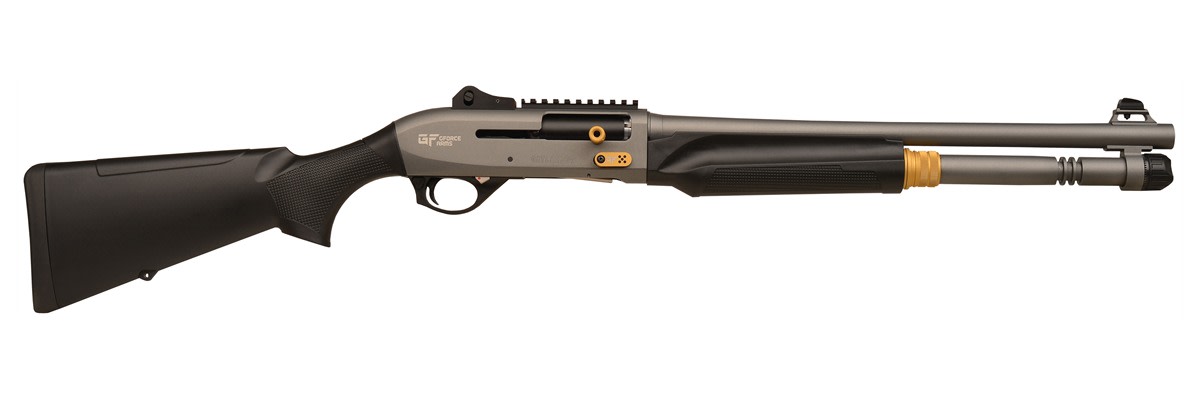 GForce Arms Gatlander 12GA 3in 18.5in 5RD Cerakote Grey Synth.-img-0