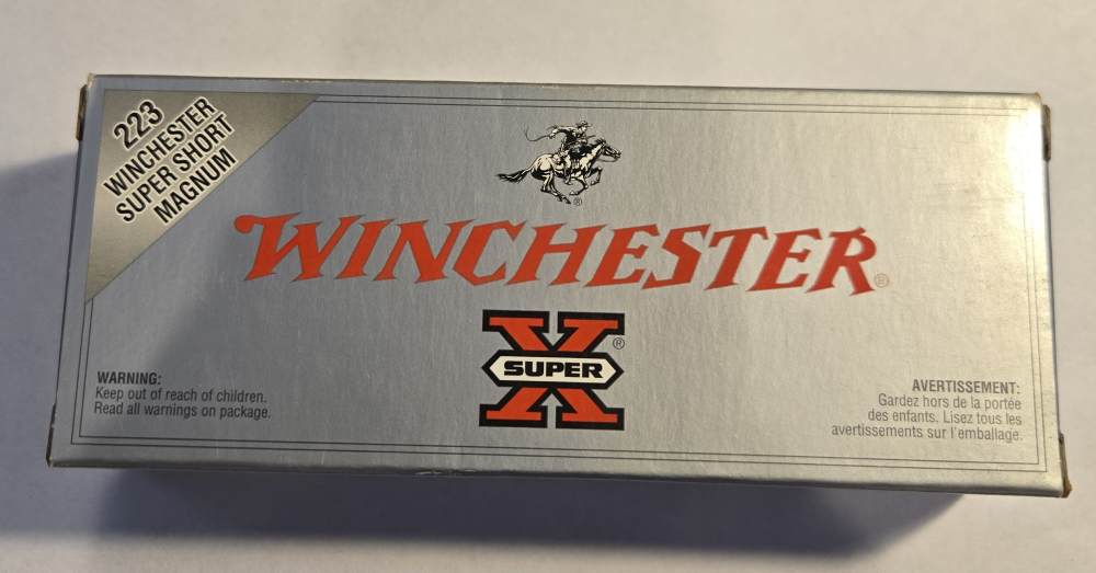 Winchester .223 WSSM 64gr Power Point *Un-Opened CASE*-img-1