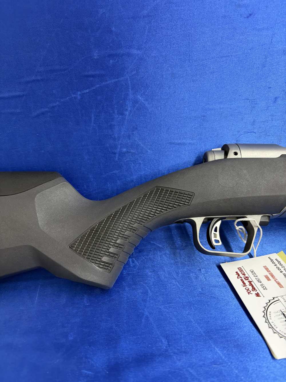 Left Handed Savage 110 Storm Stainless Grey Stock With Box 223-img-12