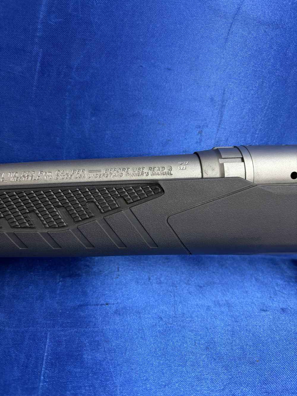 Left Handed Savage 110 Storm Stainless Grey Stock With Box 223-img-5